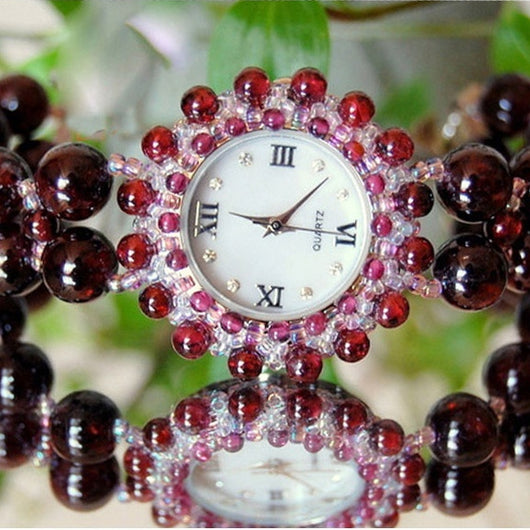 Reloj Pulsera de Granate