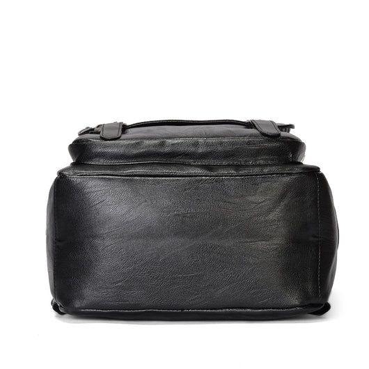 Mochila Ejecutiva PU de Gran Capacidad con Compartimento para Laptop - Image 2