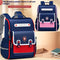 Mochila Escolar Sesame Baby Estilo Británico Grados 1-6 Ligera Niños y Niñas