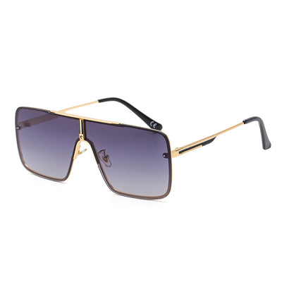 Gafas de Sol Cuadradas Metálicas Grandes para Hombre - Image 5
