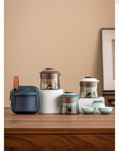 Juego de Té Portátil Rizhao Jinshan - Set Completo para Viajeros - Image 27