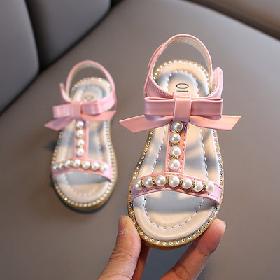 Sandalias Princesa de Perlas para Niñas - Colección Verano - Image 7
