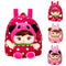 Mochila Infantil de Lona con Diseño de Personajes Animados