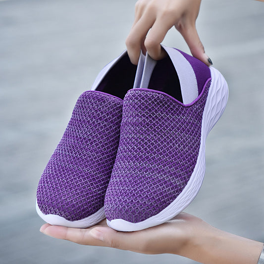 Tenis Deportivos Casuales Flyknit Mesh para Mujer