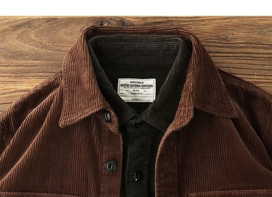 Abrigo Retro Holgado para Hombre - Estilo Urbano Moderno - Image 10
