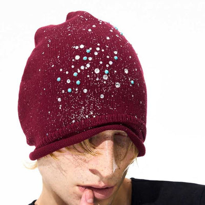 Gorro de Lana Cálido con Brillantes y Detalles Glitter - Image 8