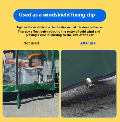 Clip Elástico de Fijación para Triciclo Eléctrico Cortina de Lluvia - Image 13