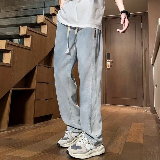 Pantalón Ancho Suelto Casual Ligero - Image 5