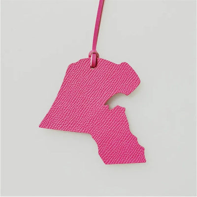 Colgante de Bolso en Forma de Mapa de Cuero - Image 21