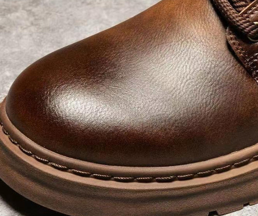 Botas de Trabajo Retro Estilo Británico para Hombre - Image 15