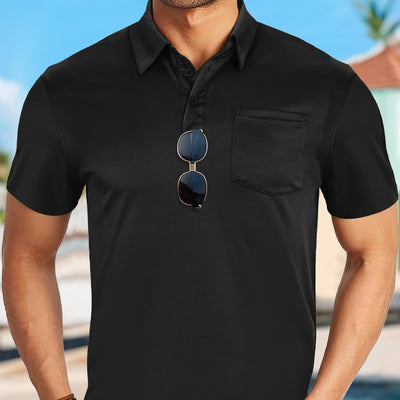 Camisa Casual Deportiva Transpirable con Cuello Solapa - Image 2