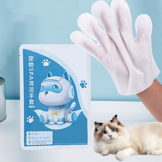 Toallitas Secas Limpiadoras para Gatos - Guantes Desechables de Aseo - Image 8