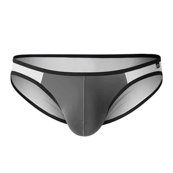 Bóxer Hombre Tela Ice Silk Cintura Baja Bolsa U Reforzada - Image 3