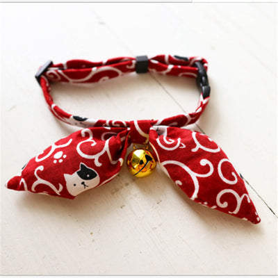 Collar Festivo para Mascotas con Lazo y Campana - Gato, Cachorro y Conejo - Image 20
