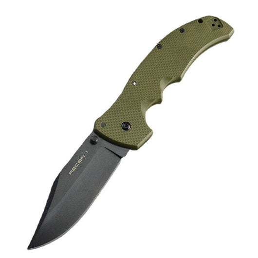 Cuchillo Plegable de Acero Inoxidable para Supervivencia y Aventura - Image 3