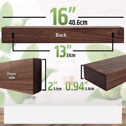 Soporte Magnético de Pared en Madera Maciza para Cuchillos - Image 10