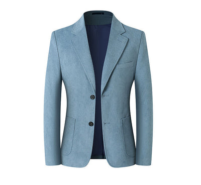 Blazer Casual de Lujo en Color Sólido para Hombre - Image 23