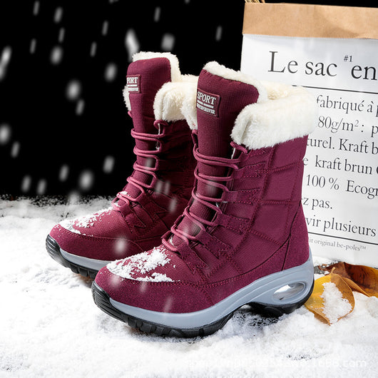 Botas de Nieve Altas Acolchadas - Image 18