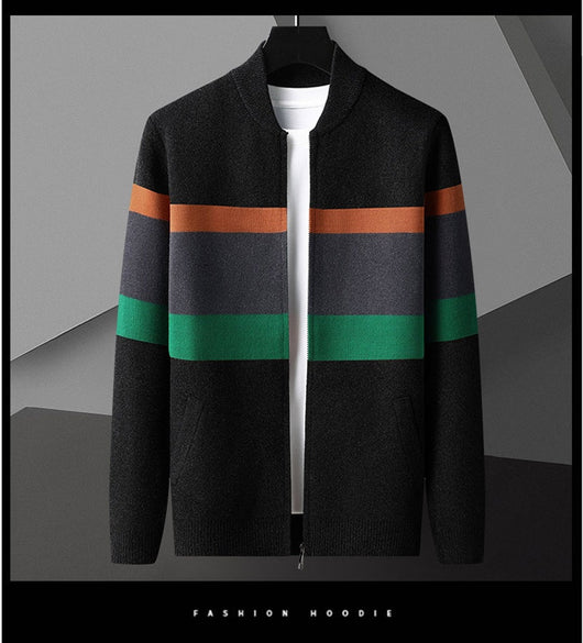 Cardigan Tejido para Hombre - Abrigo Versátil Primavera y Otoño - Image 16