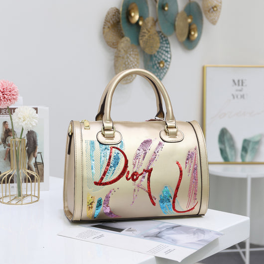 Bolsa Mensajera de Moda con Bordado de Lentejuelas para Mujer - Image 9
