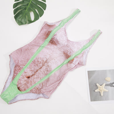 Traje de Baño Integral con Diseño Realista para Mujer - Image 3