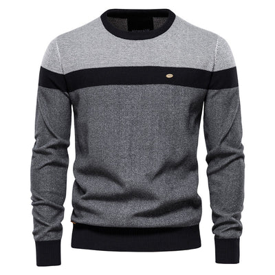 Suéter Tejido con Patrón para Hombre - Image 14