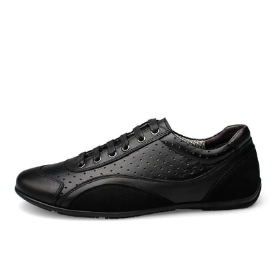 Zapatos Casuales para Hombre en Cuero Genuino y Algodón - Image 9