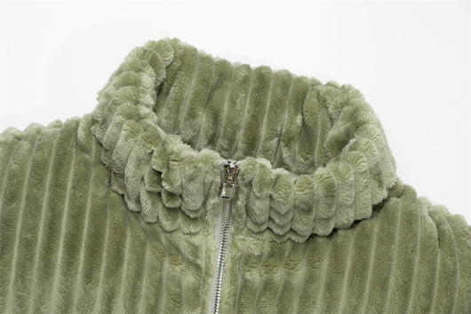Chaleco Acolchado Polar para Hombre - Abrigo Casual Grueso de Cuello Alto - Image 13