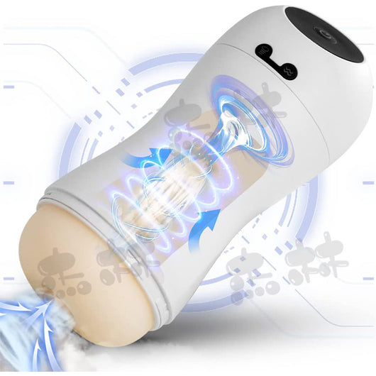 Botella Inteligente con Clip de Succión Automática Blanco Avión - Image 12