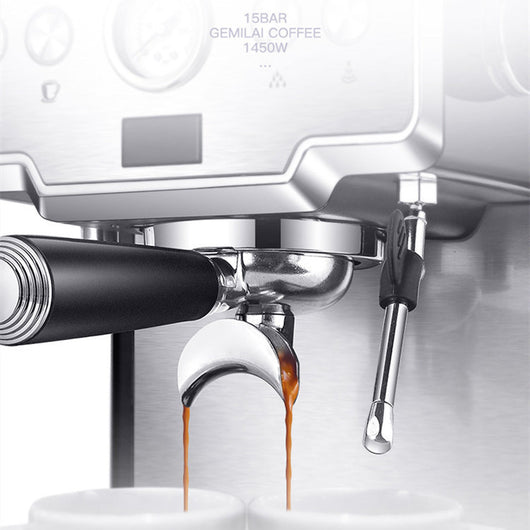 Cafetera Italiana Manual Semi-automática con Espumador de Leche - Image 10