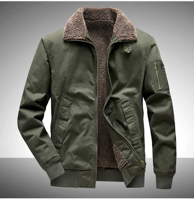 Overol Casual Holgado de Algodón Grueso Forrado en Fleece para Tallas Grandes - Image 18