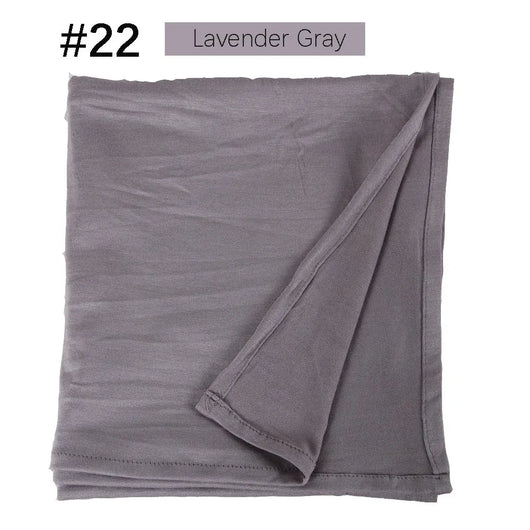 Bufanda de Jersey de Algodón Mercerizado con Puntas Cerradas - Image 78