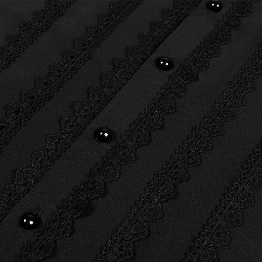Camisa Medieval de Pliegues para Hombre Estilo Europeo y Americano - Image 16