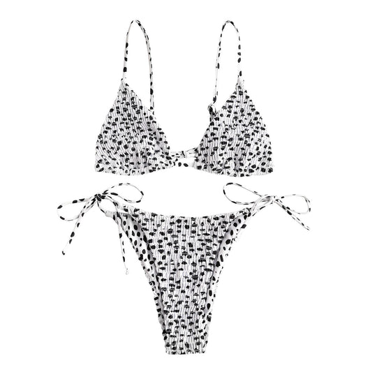 Bikini Estampado Dividido Europeo Americano para Mujer - Image 10