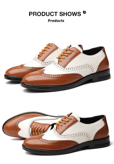 Zapatos de Cuero para Hombre Elegancia Formal y Casual - Image 20