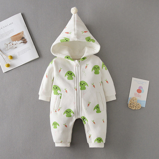Mameluco Tejido de Algodón para Bebé - Diseño Adorable para Gatear - Image 9