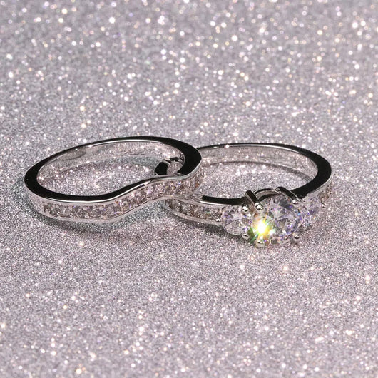 Anillo de Aleación para Parejas - Diseño Reina Ajustable - Image 9