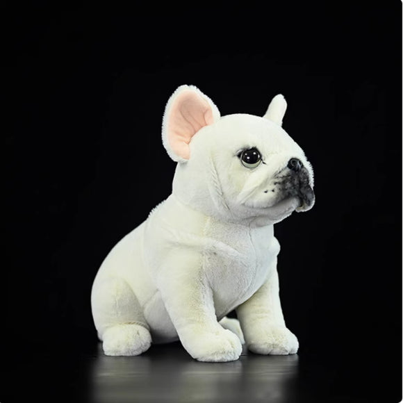 Peluche Suave Perrito Crema - Juguete de Felpa Premium