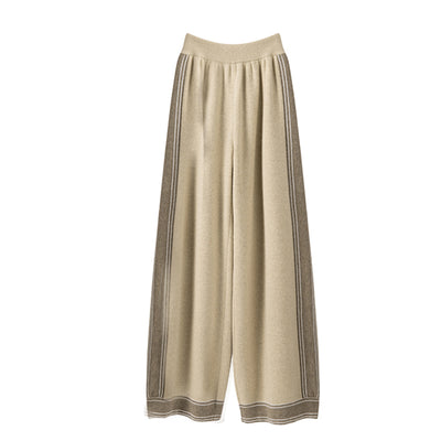 Conjunto de Lujo: Cardigan de Cachemira + Pantalón Recto Ancho - Image 11