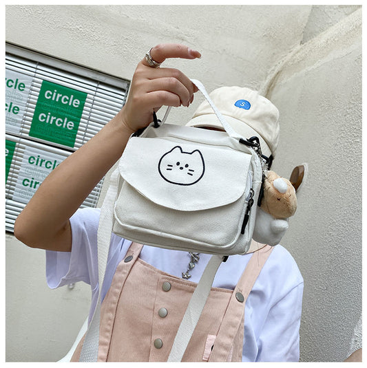 Bolsa Bandolera Mori Series Estilo Coreano - Mensajero Compacto