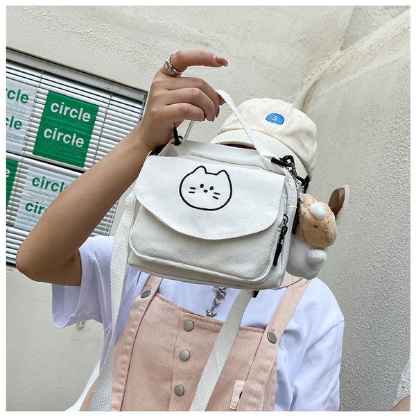 Bolsa Bandolera Mori Series Estilo Coreano - Mensajero Compacto