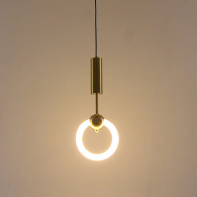 Lámpara Colgante U Minimalista Nórdica para Mesita de Noche - Image 12