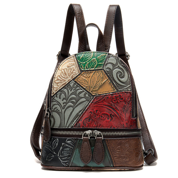 Mochila de Cuero Personalizada - Estilo Casual y Versátil