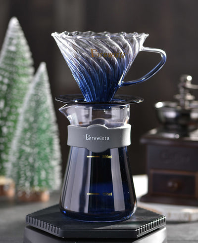Cafetera de Vidrio Resistente al Calor con Filtro Manual - Image 13