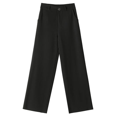 Pantalón de Lino Ancho Fluido para Mujer - Diseño Drapeado Verano - Image 3