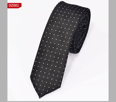 Corbata Angosta Estilo Británico 5cm - Teñida en Fibra de Poliéster - Image 46