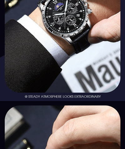 Reloj Automático Mecánico para Hombre - Resistente al Agua y Precisión Avanzada - Image 9