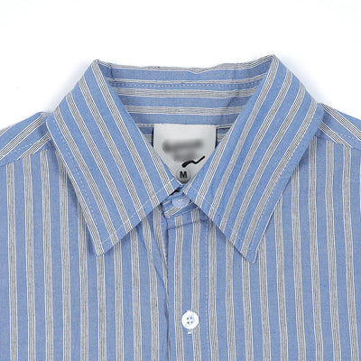 Camisa de Rayas Verticales Manga Larga para Hombre - Image 3