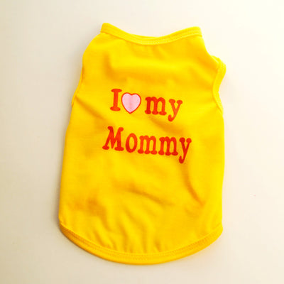 Chaleco para Mascotas Estilo Clásico Mamá Papá - Image 23