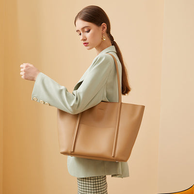 Bolso Tote de Cuero Genuino para Mujer - Image 7
